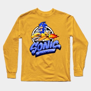 sonic ride rocket Long Sleeve T-Shirt